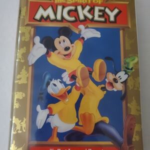 The Spirit of Mickey VHS Tape Clamshell Case